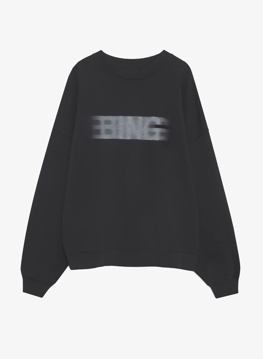 MILES SWEATSHIRT BLUR VINTAGE BLACK ANINE BING