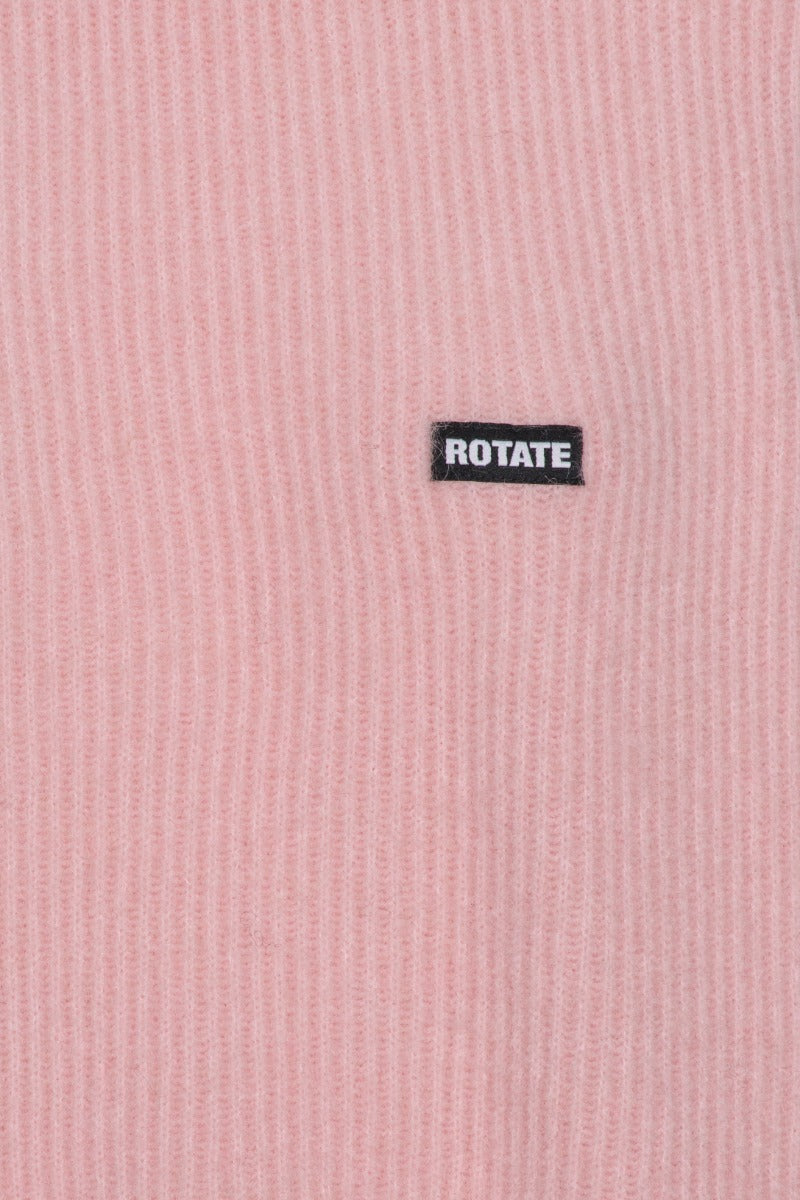 OVERSIZED SWEATER SILVER PINK - ROTATE