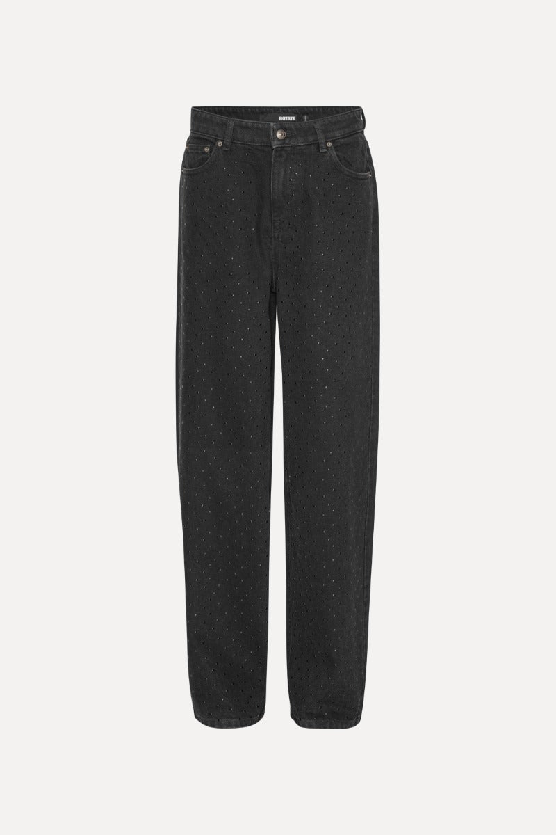 HIGH RISE JEANS DARK GREY - ROTATE