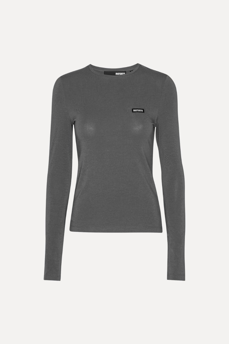 LONG SLEEVE T SHIRT GREY - ROTATE