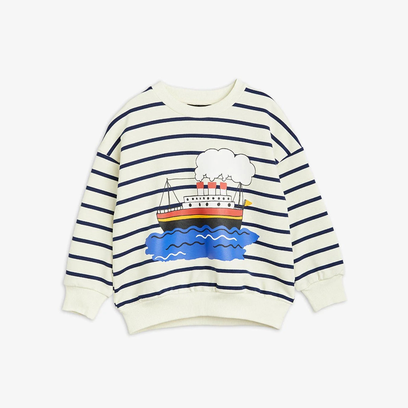 FERRY STRIPE SWEATSHIRT - MINI RODINI