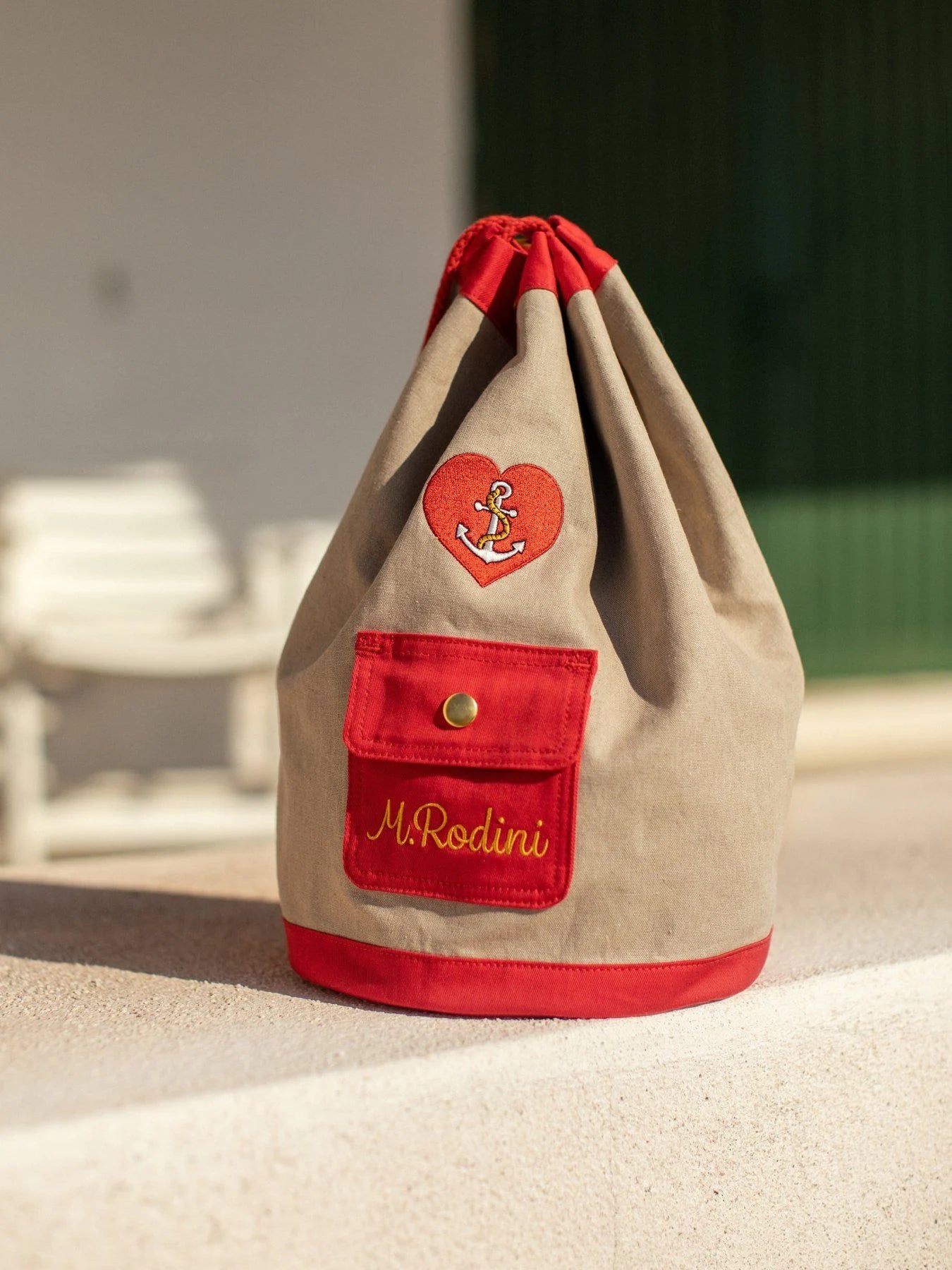 LINEN BACKPACK - MINI RODINI