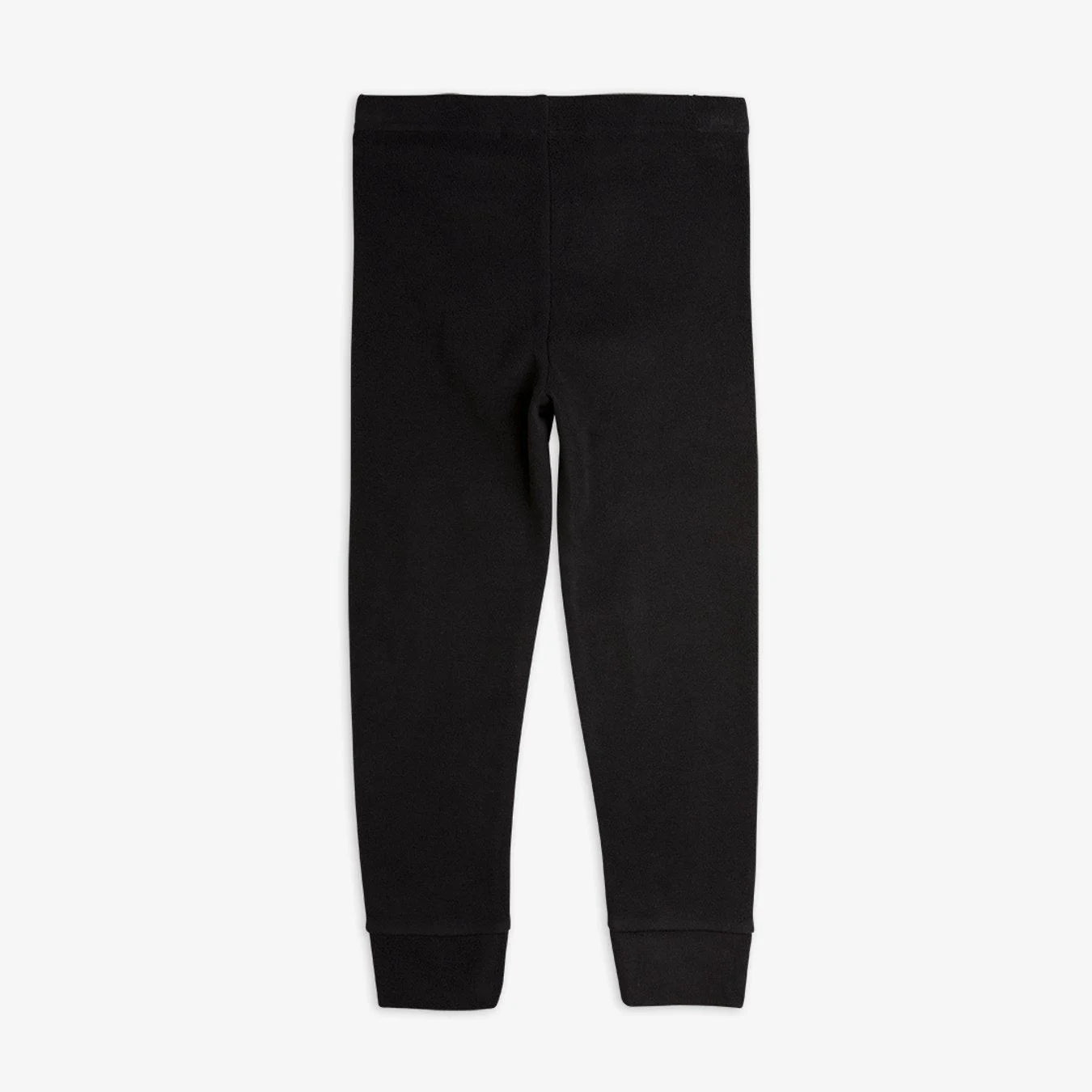 MICROFLEECE TROUSERS BLACK - MINI RODINI