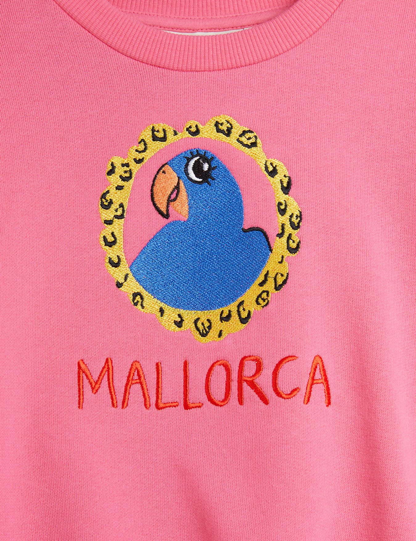 PARROT SWEATSHIRT PINK - MINI RODINI