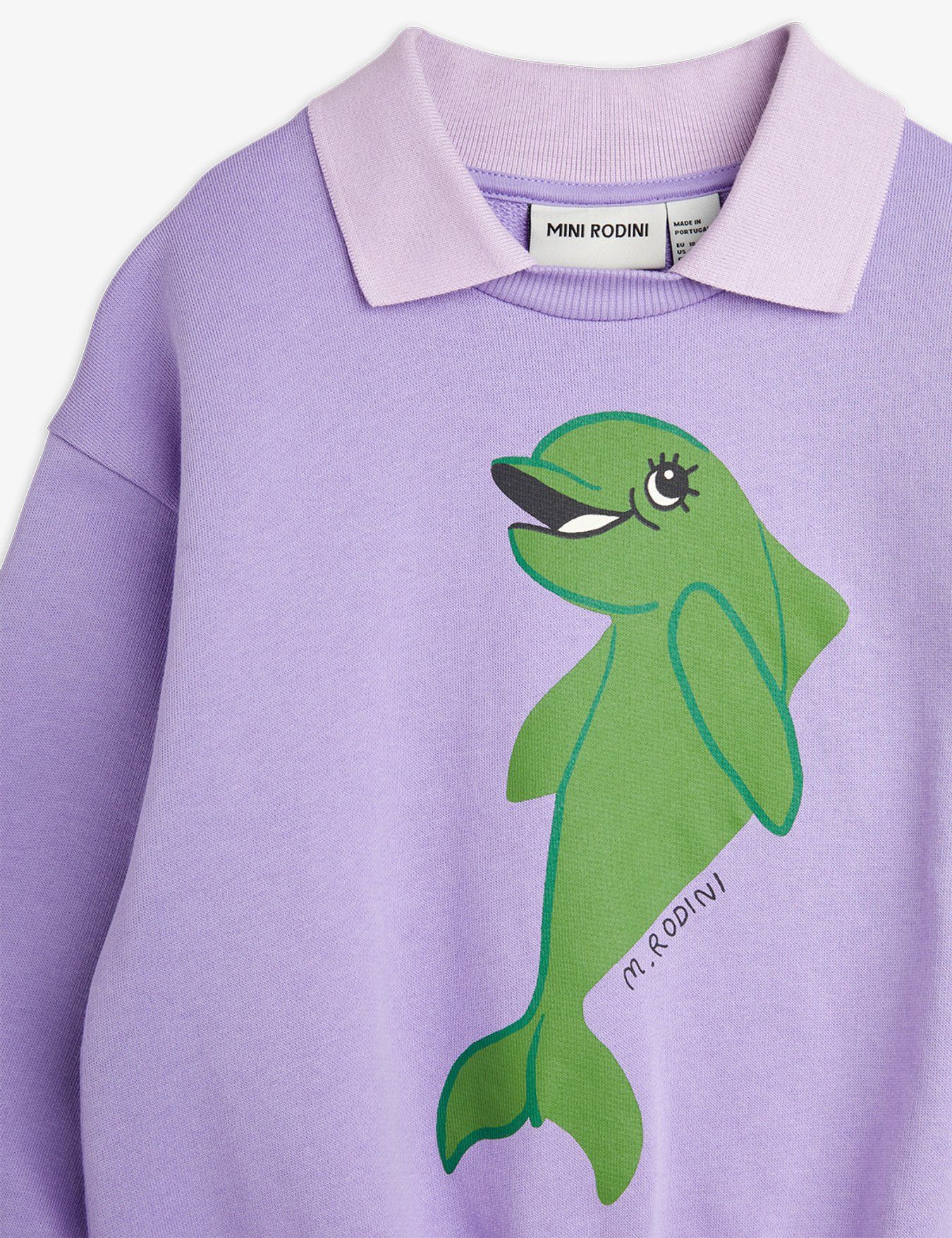 DOLPHIN SWEATSHIRT PURPLE - MINI RODINI