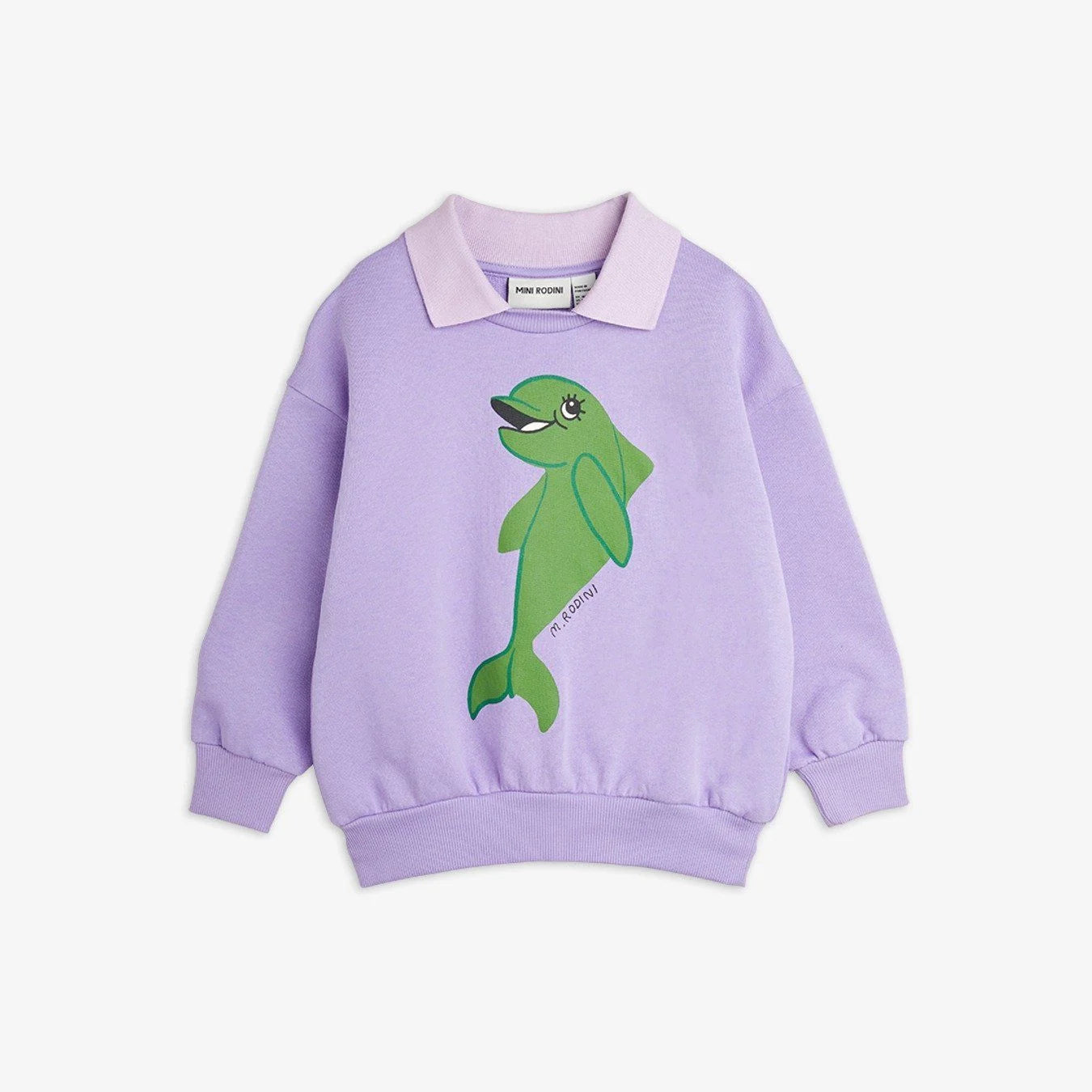 DOLPHIN SWEATSHIRT PURPLE - MINI RODINI