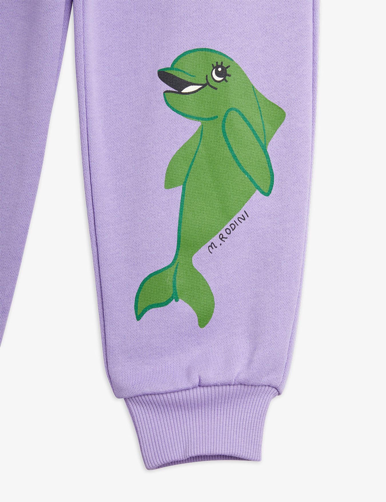 DOLPHIN SWEATPANTS PURPLE - MINI RODINI