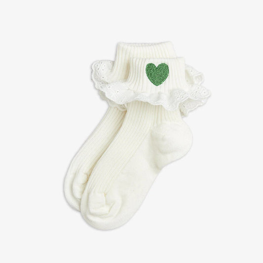 HEARTS LACE SOCKS - MINI RODINI