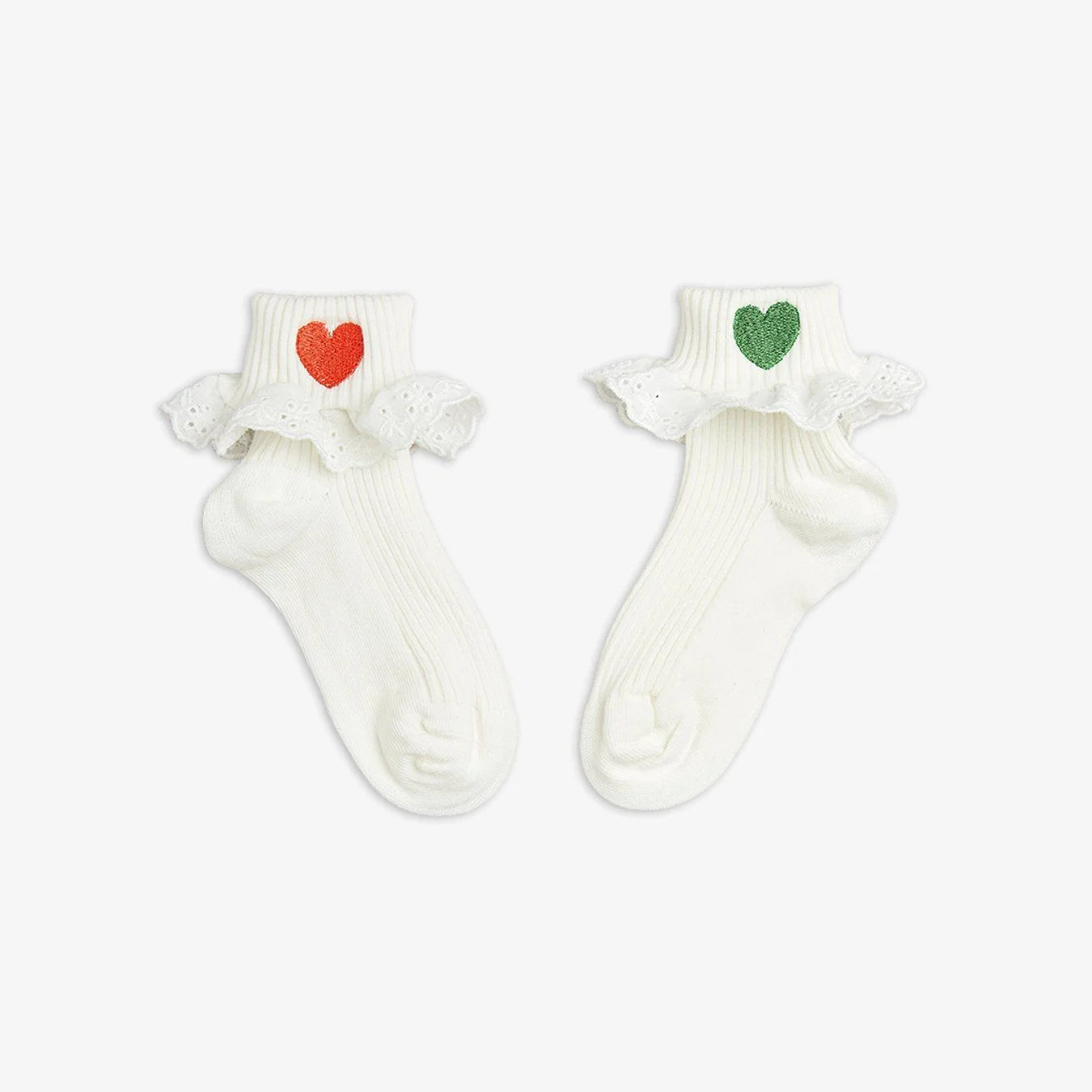 HEARTS LACE SOCKS - MINI RODINI