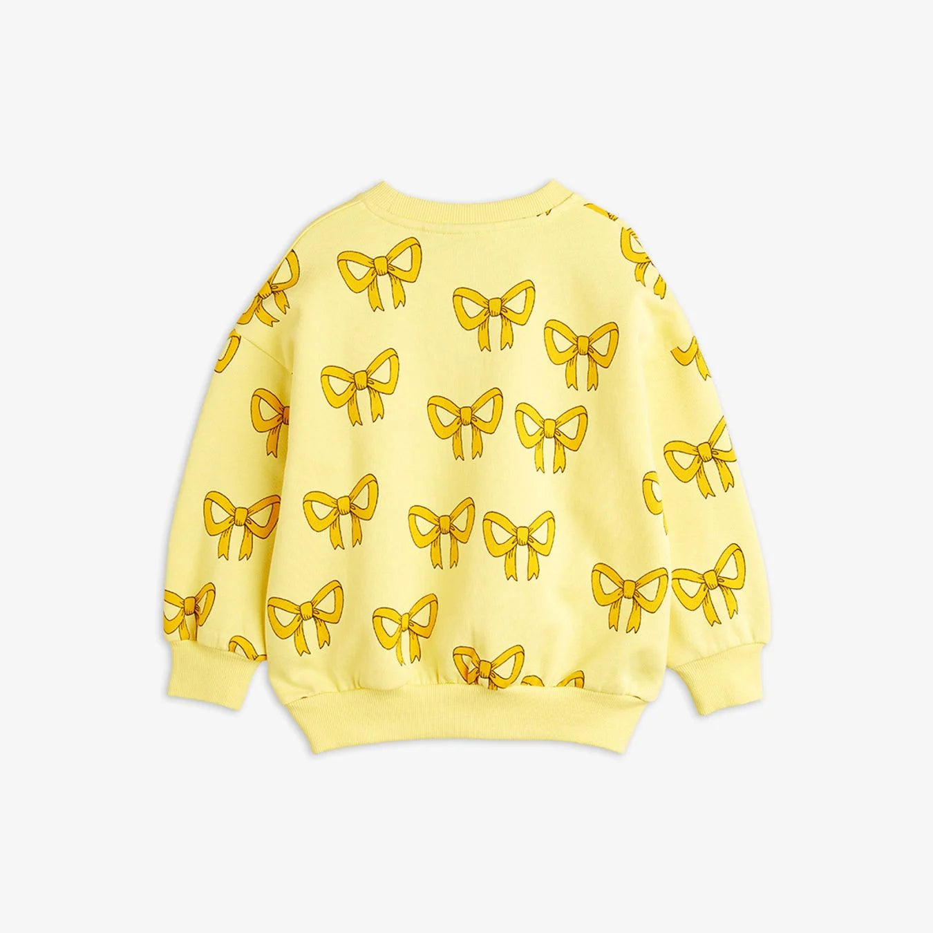 BOW SWEATSHIRT YELLOW - MINI RODINI