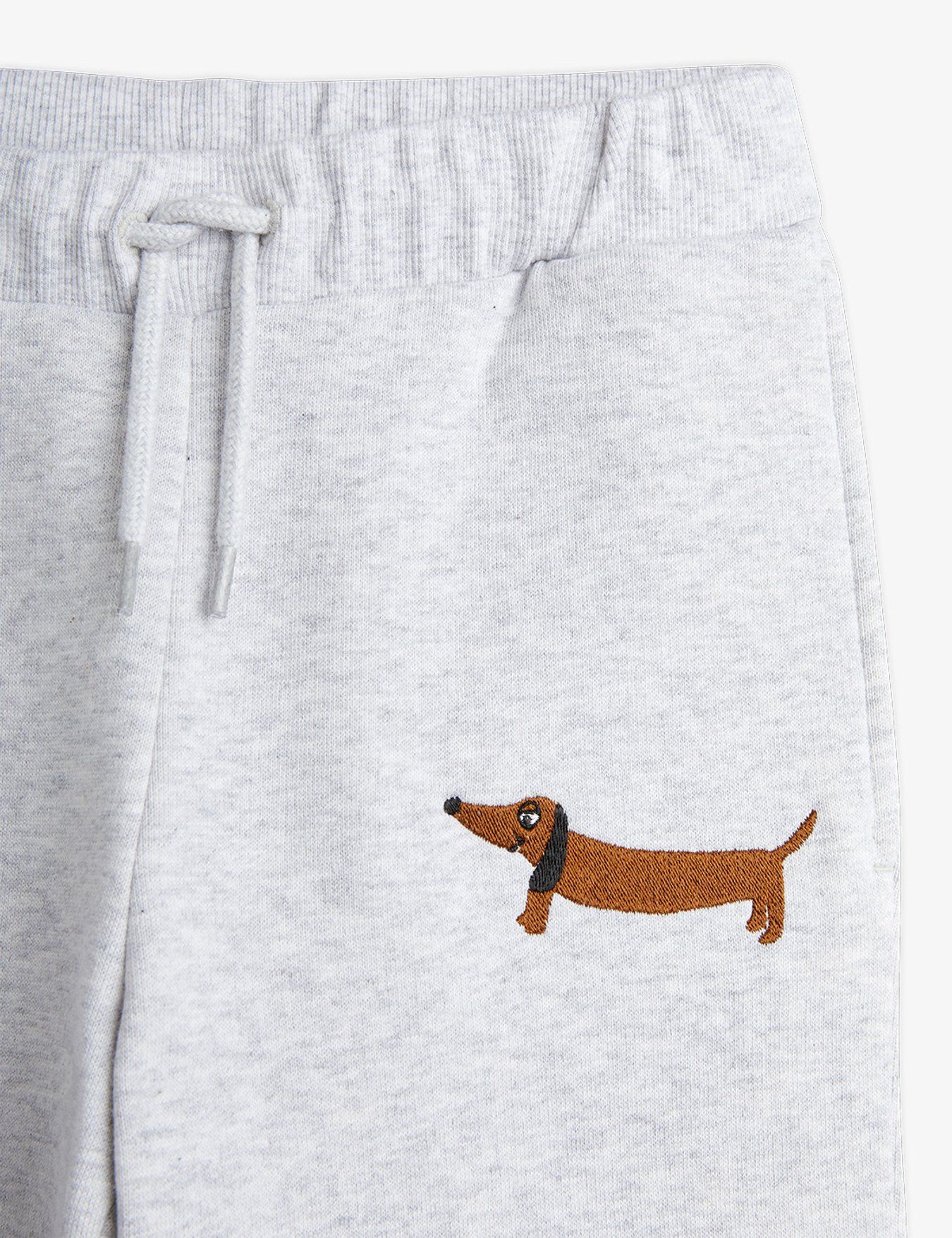 DOG EMBROIDERED SWEATPANTS - MINI RODINI