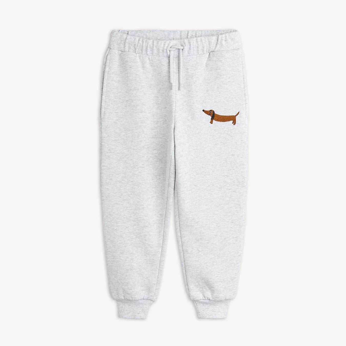 DOG EMBROIDERED SWEATPANTS - MINI RODINI