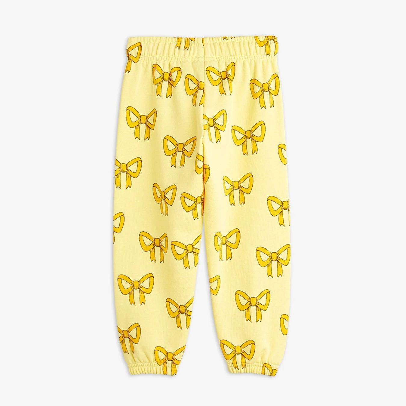 BOW SWEATPANTS YELLOW - MINI RODINI