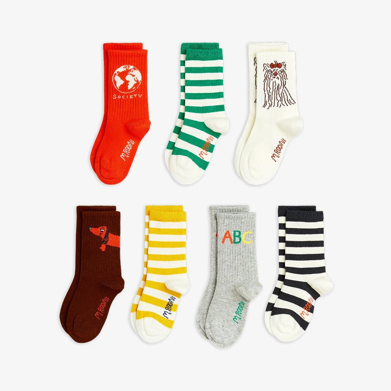 SOCIETY SOCKS 7 PACK - MINI RODINI