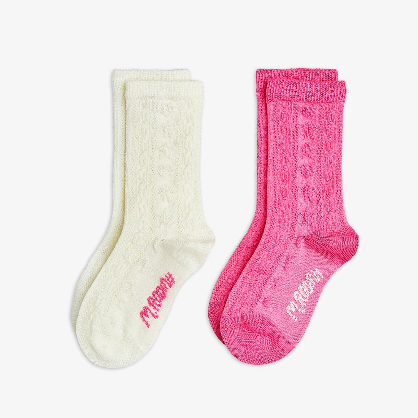 TEXTURED 2 PACK OF SOCKS - MINI RODINI