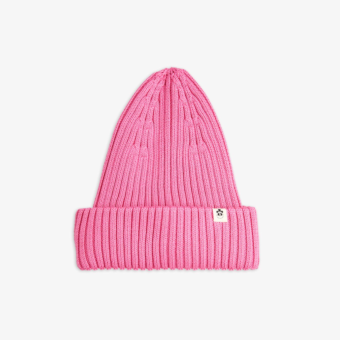 KNITTED BEANIE PINK-MINI RODINI