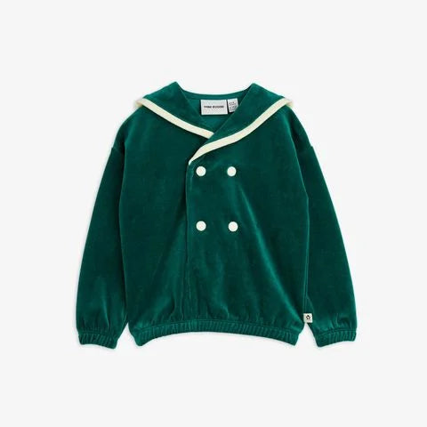 SAILOR VELOUR SWEATSHIRT - MINI RONDINI