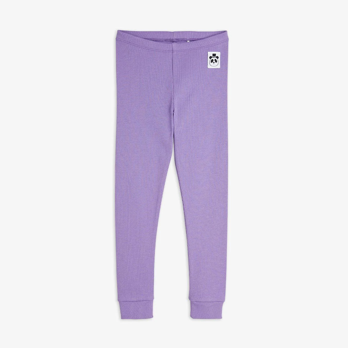 RIB LEGGINGS PURPLE - MINI RODINI (Copy)