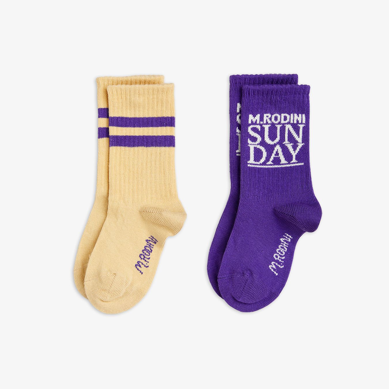 SUNDAY 2 PACK SOCKS - MINI RODINI