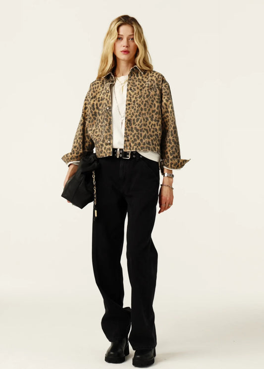 TIMOTEE JACKET LEOPARD - BA&SH