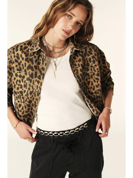 TIMOTEE JACKET LEOPARD - BA&SH