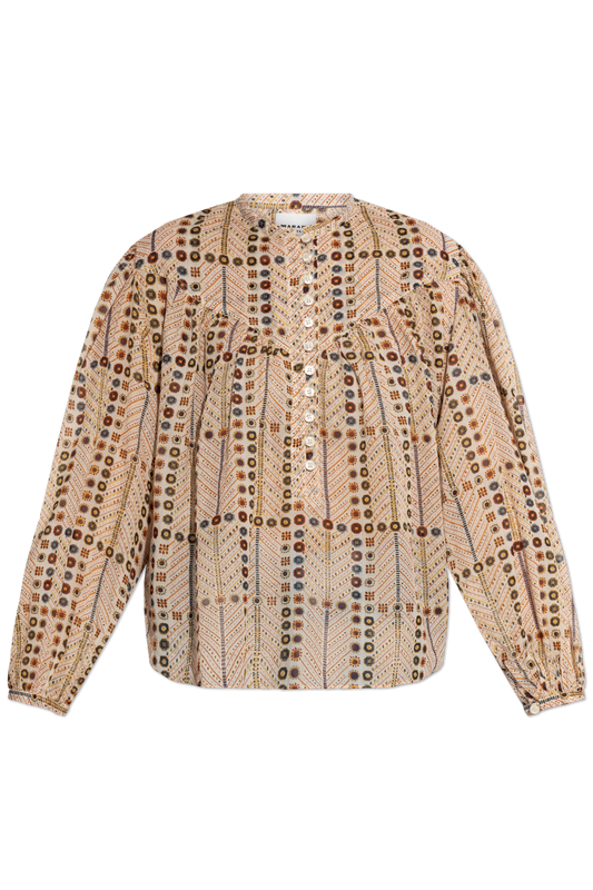 SALIKA TOP - ECRU - ISABEL MARANT