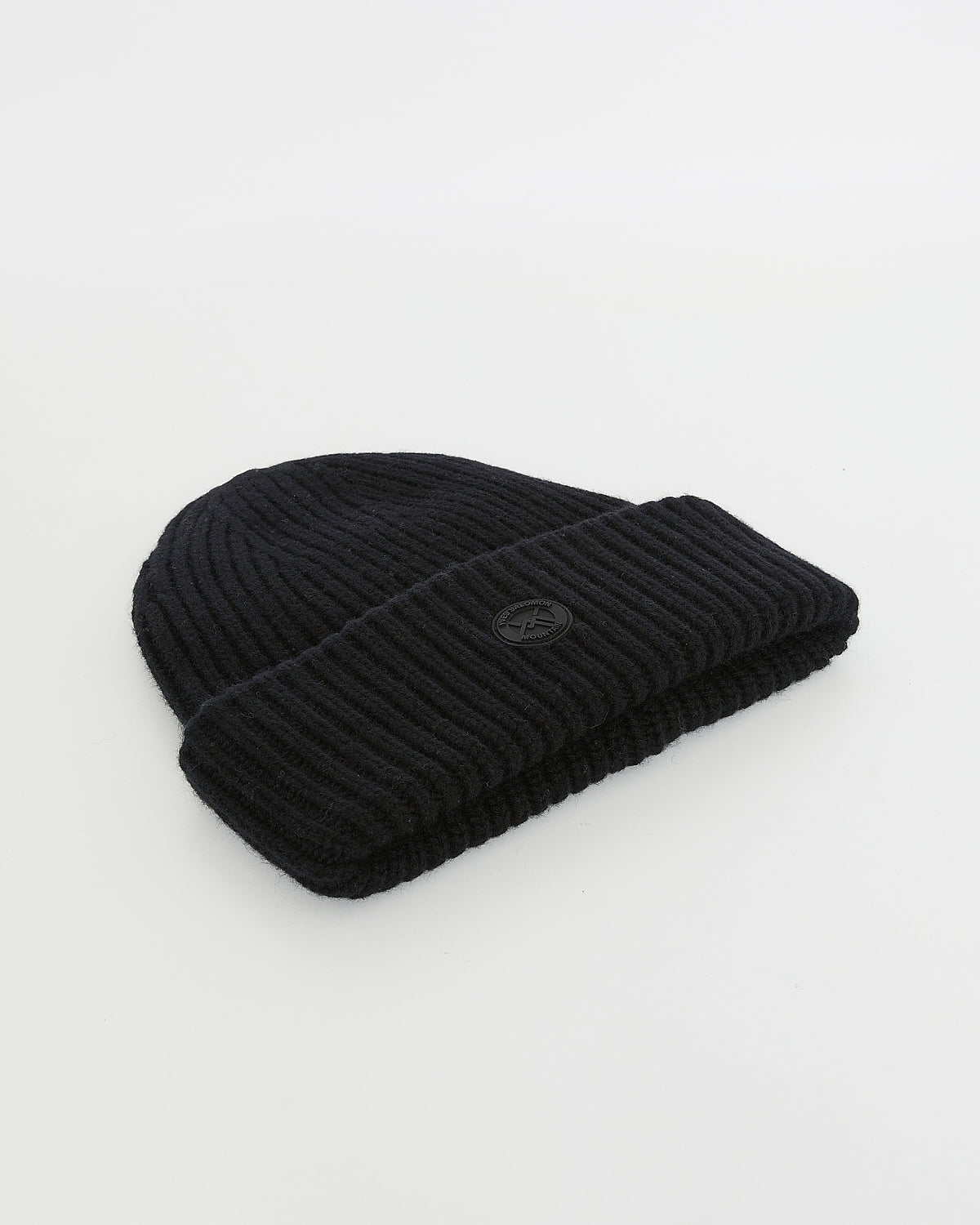 BLACK KNITTED BEANIE - YS ARMY