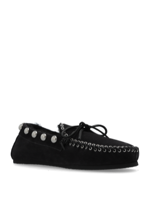 FITZA MOCCASIN FADED BLACK - ISABEL MARANT