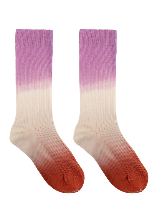 MIZIA SOCKS - TIE DYE - PINK/ORANGE - ISABEL MARANT