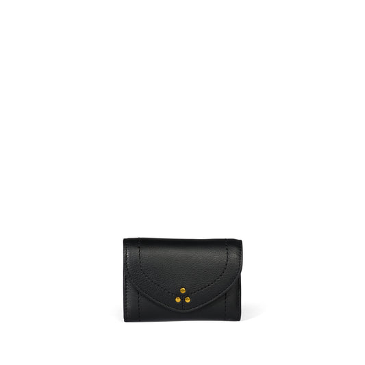 HELMUT PM SMALL WALLET-NOIR BRASS