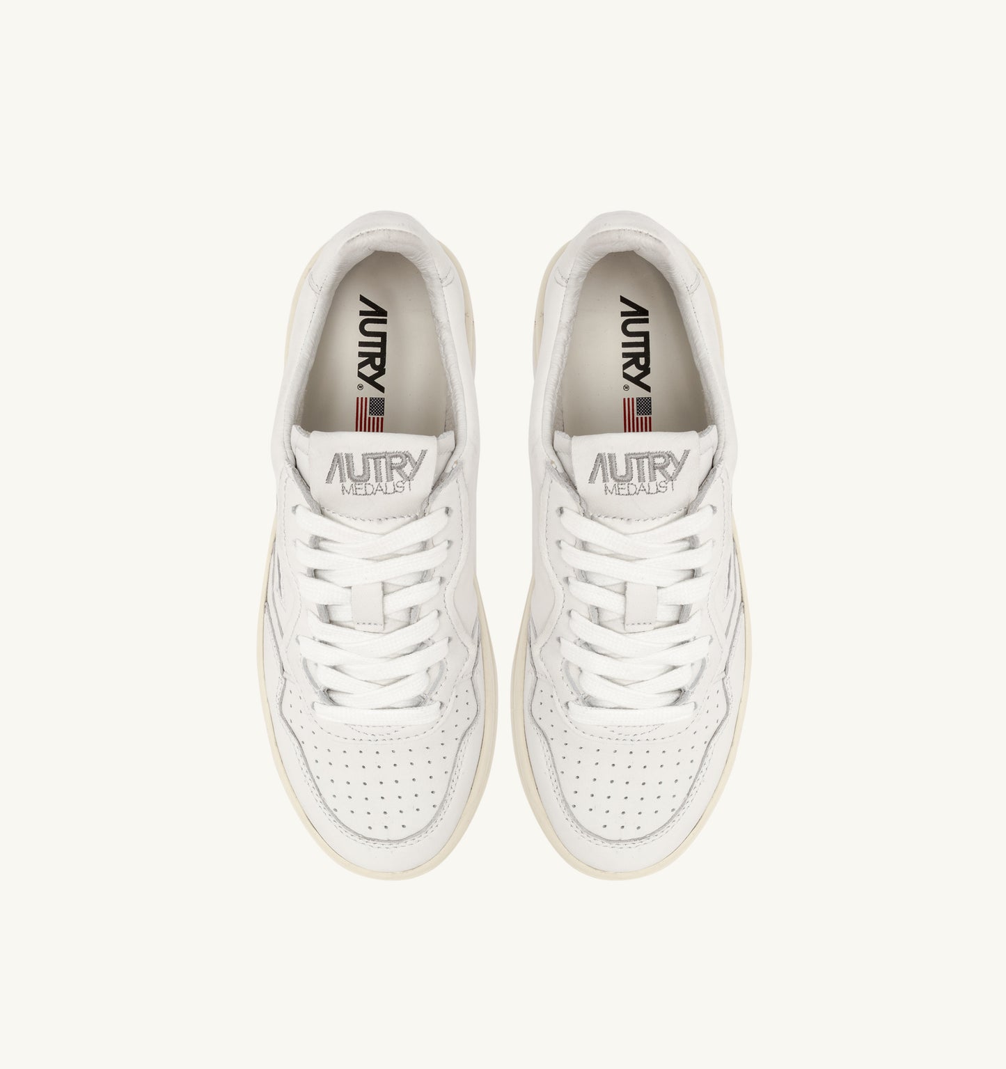 MEDALIST LOW SNEAKER WHITE - AUTRY