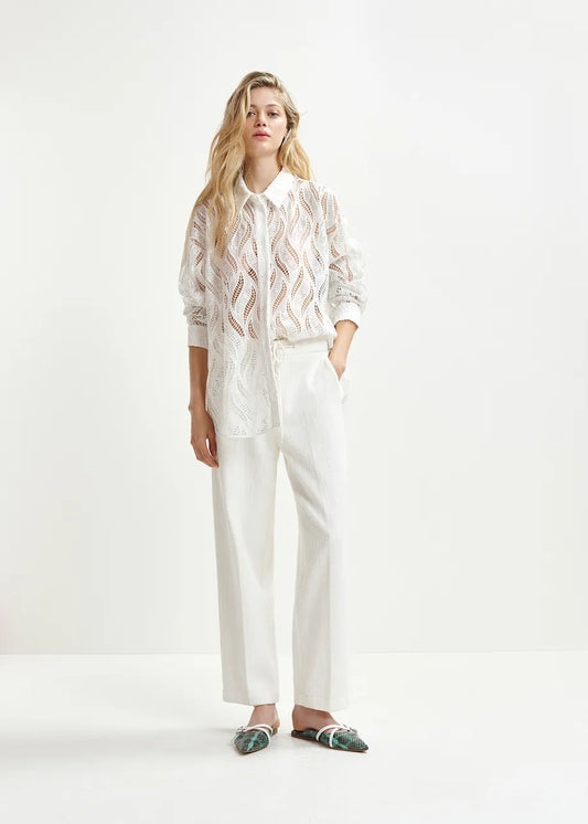 HEFTIG STRAIGHT LEG PANTS - ESSENTIEL ANTWERP