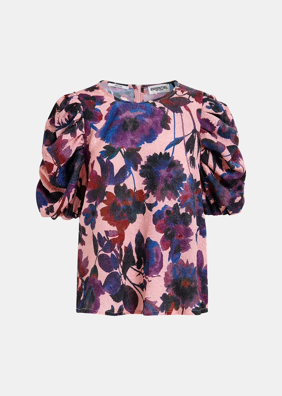 HENRIETTA PUFFY SLEEVE TOP - ESSENTIEL ANTWERP