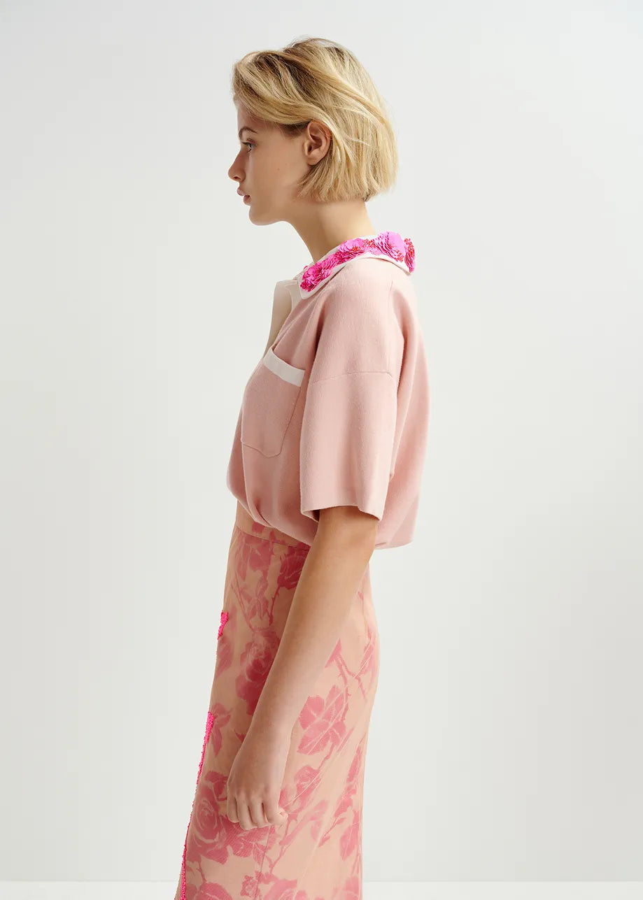 HOISEAU EMBROIDERED POLO - ESSENTIEL ANTWERP