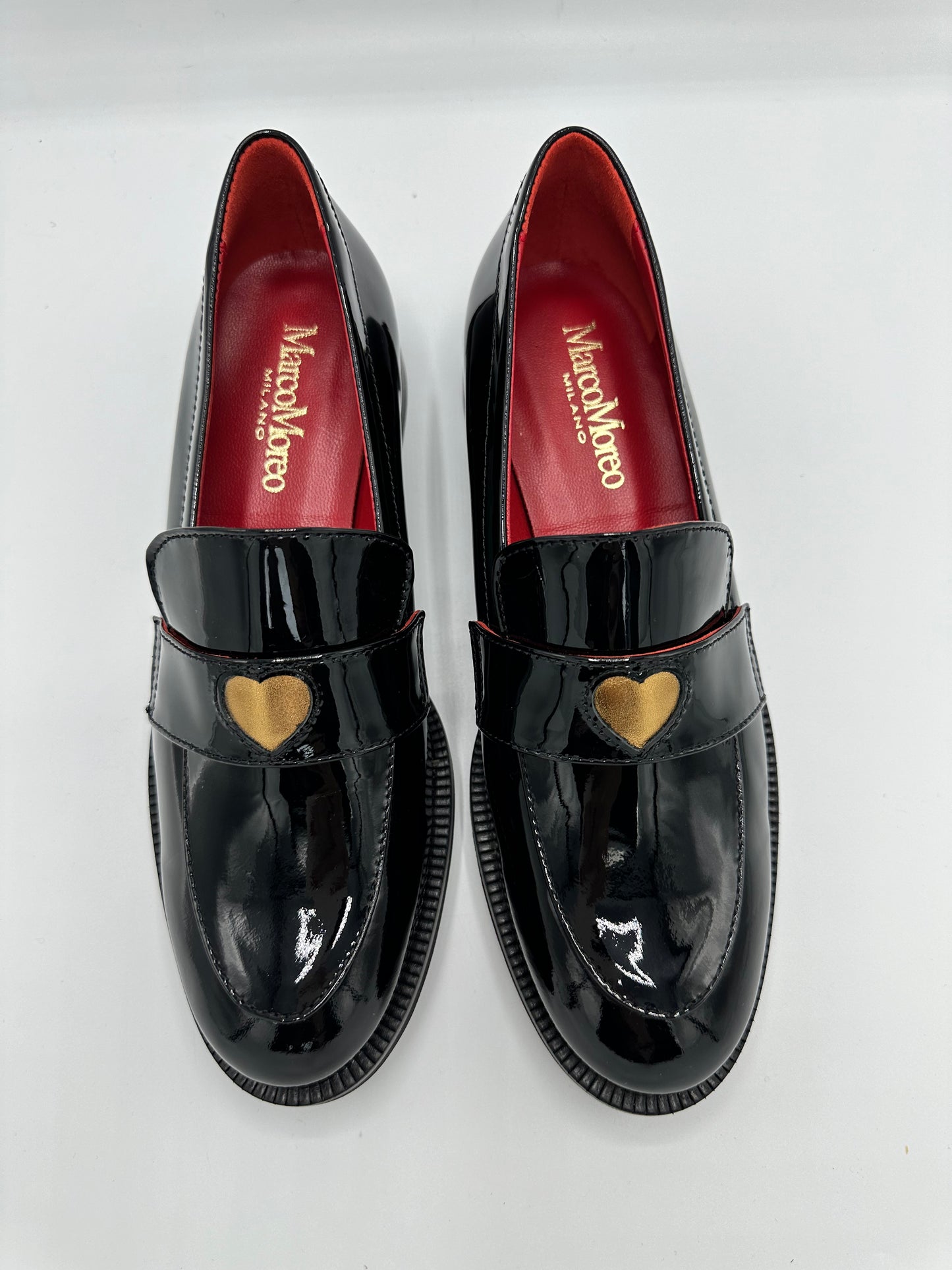 HEART LOAFER BLACK - MARCO MOREO