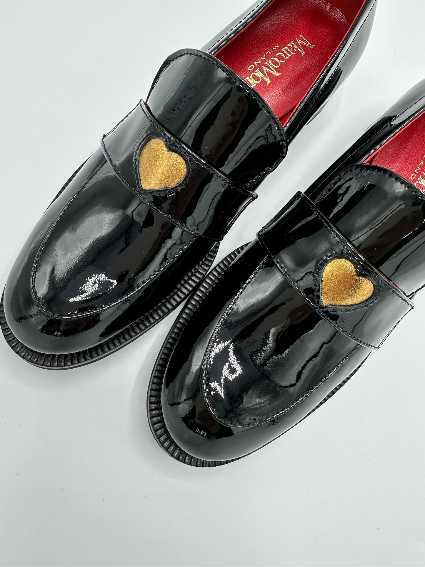 HEART LOAFER BLACK - MARCO MOREO