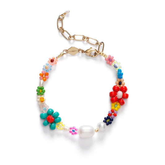 FLOWER BEAD BRACELET - ANNI LU