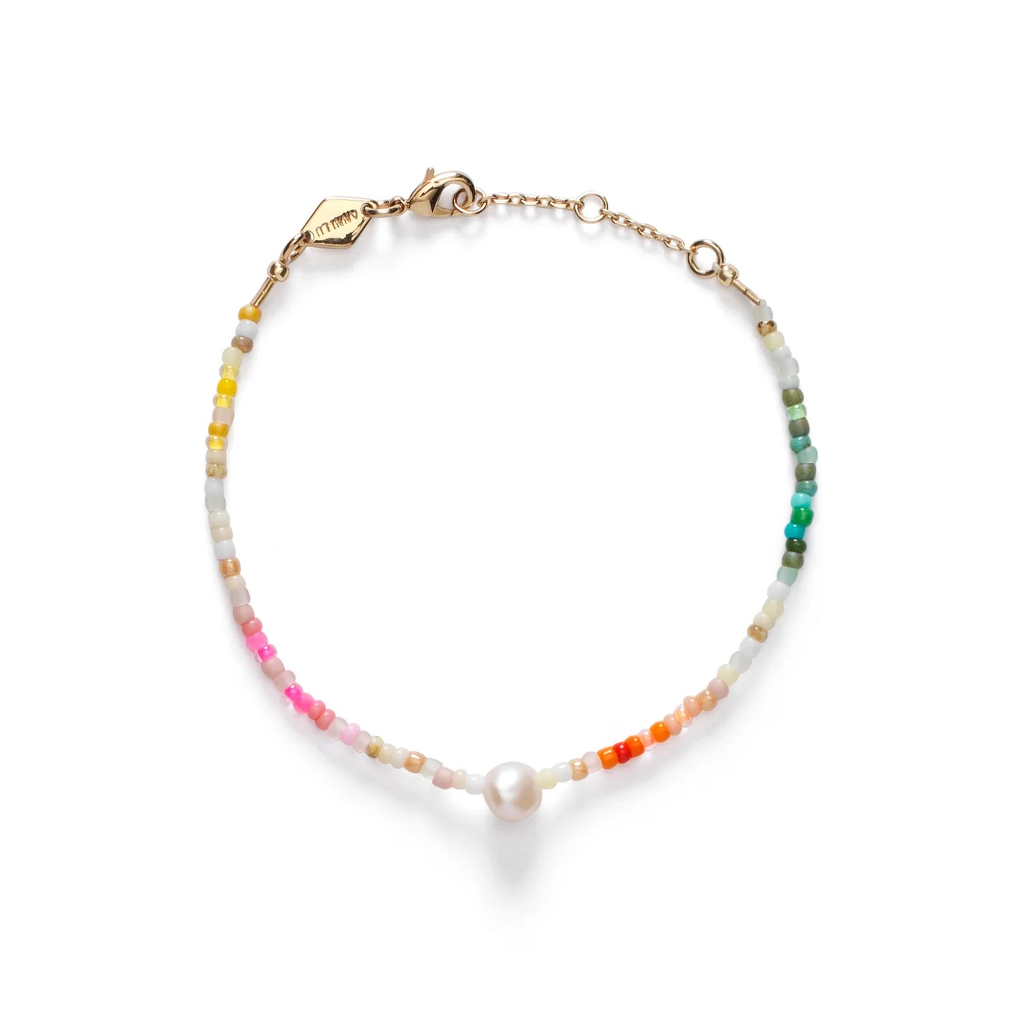 RAINBOW PEARL BRACELET - ANNI LU