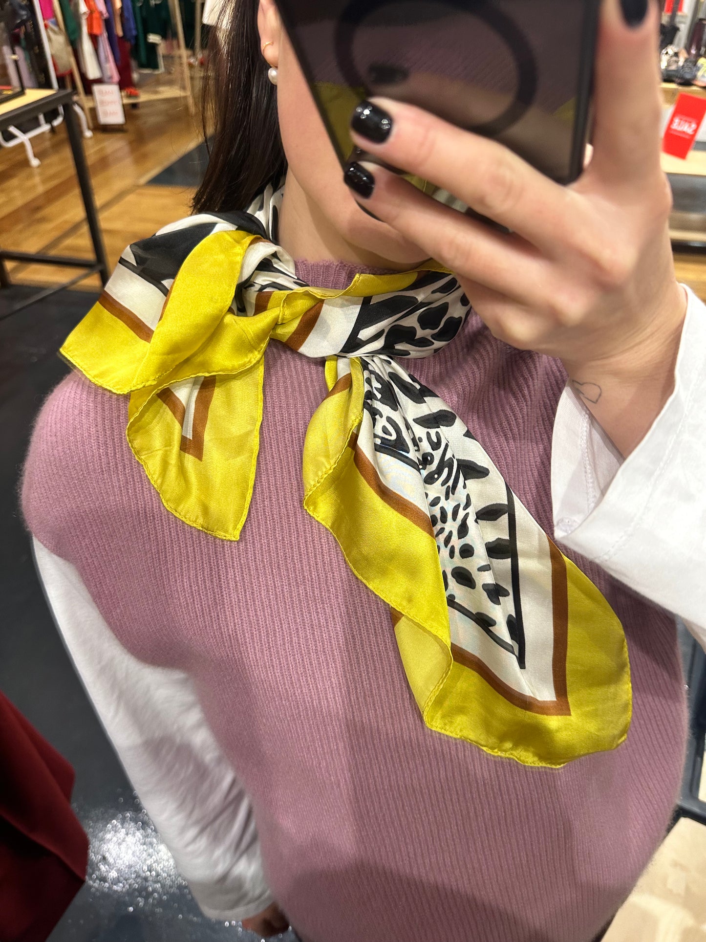 SILK SCARF