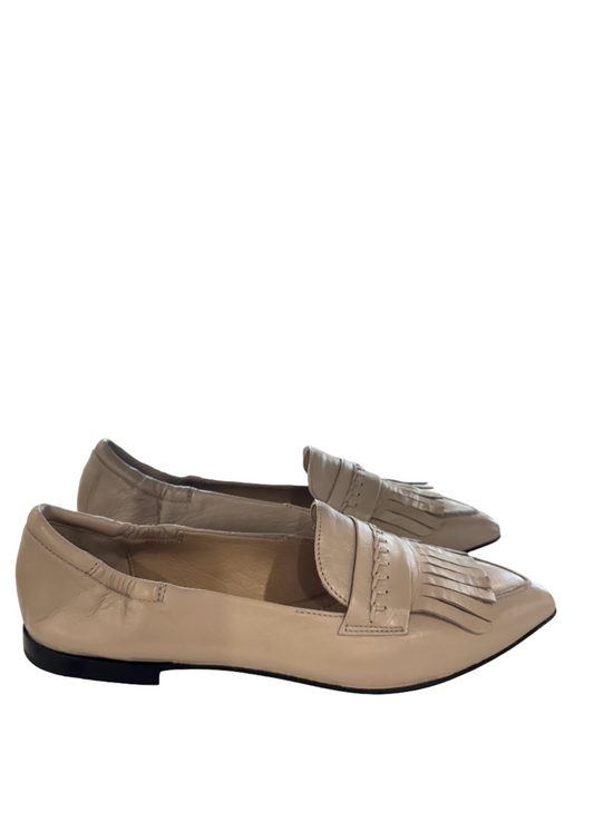 ROYAL FRINGE SHOE - SAND - POMME D'OR