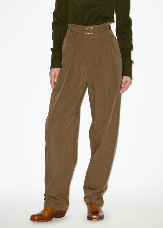 CELIA TROUSERS KHAKI - MARANT ETOILE