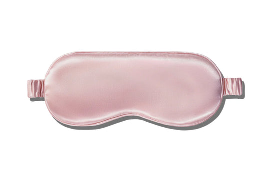 PINK SILK SLEEP MASK - SLIP