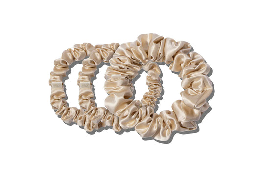 ASSORTED SCRUNCHIES BLONDE - SLIP