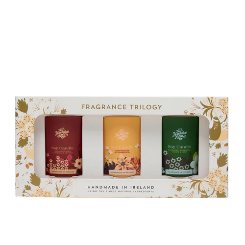 FRAGRANCE TRILOGY CANDLE SET - HANDMADE SOAP COMPANY