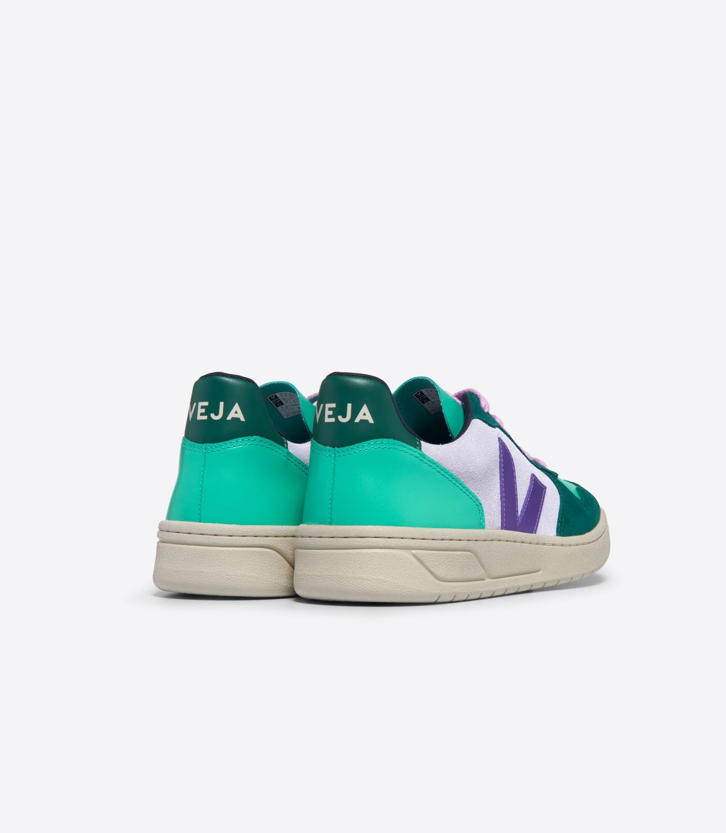 V10 SUEDE MULTICO SWAN PURPLE PIERRE - VEJA