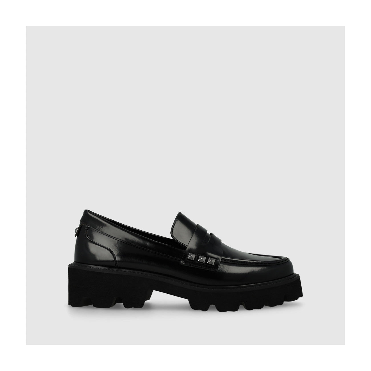 CENIR STUD LOAFER BLACK - LODI