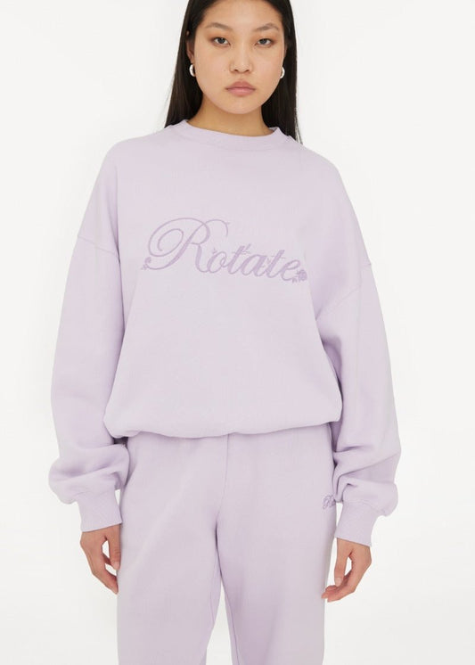 HEAVY SWEAT CREWNECK ORCHID PETAL - ROTATE SUNDAY