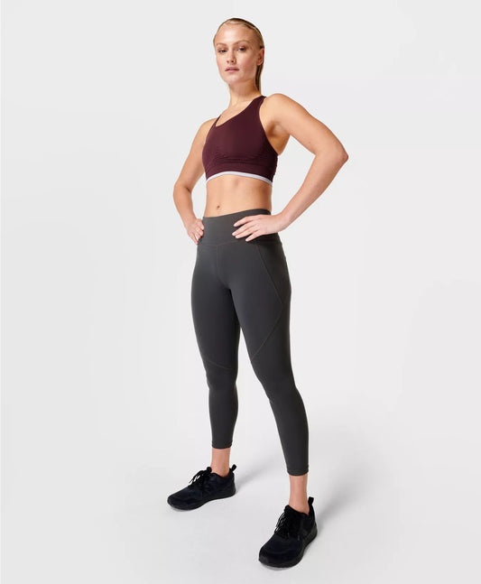 POWER 7/8 WORKOUT LEGGING SLATE GREY - SWEATY BETTY