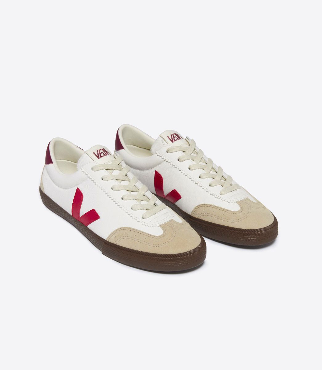 VOLLEY SNEAKER WHITE PEKIN BARK - VEJA