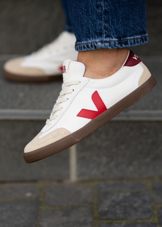 VOLLEY SNEAKER WHITE PEKIN BARK - VEJA